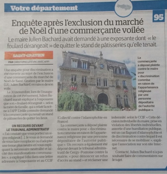 marché de noël le parisien janvier 2019